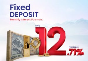 गोर्खाज फाइनान्समा फिक्स डिपोजिट गर्दा १२.७१ प्रतिशतसम्म ब्याजदर पाइने