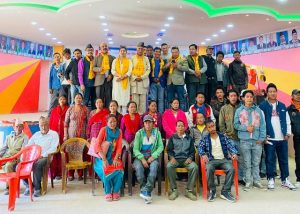 नेपाली काङ्ग्रेस बीपीकाे  शुभकामना आदानप्रदान कार्यक्रम