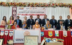 रोटरी क्लब अफ पोखरा अन्नपूर्णको अध्यक्षमा देवेन्द्र वास्तोला चयन