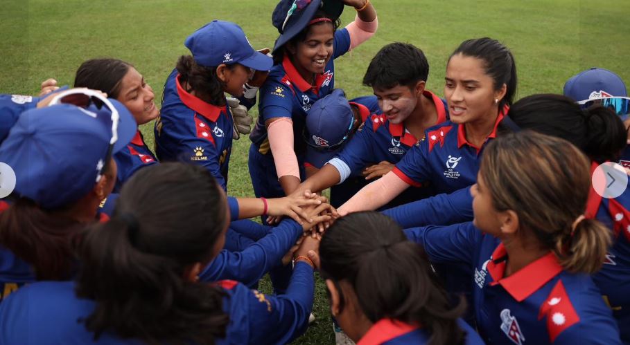 यू १९ महिला विश्वकप क्रिकेट : नेपालको सानदार सुरुवात