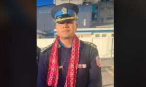 एसएसपीमा बढुवा भएका थापालाई दर्ज्यानी प्रदान