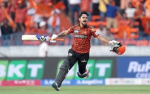 इशान किसन आक्रामक शतकसँगै हैदरबादको जित,राजस्थान पराजित