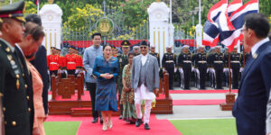 प्रधानमन्त्री ओली र थाइल्याण्डका समकक्षी शिनावातबीच भेटवार्ता