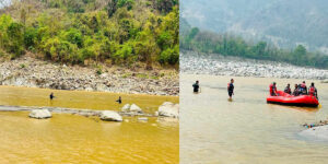 सप्तकोसीमा नुहाउने क्रममा २ बेपत्ता, सशस्त्र प्रहरीको गोताखोर परिचालन