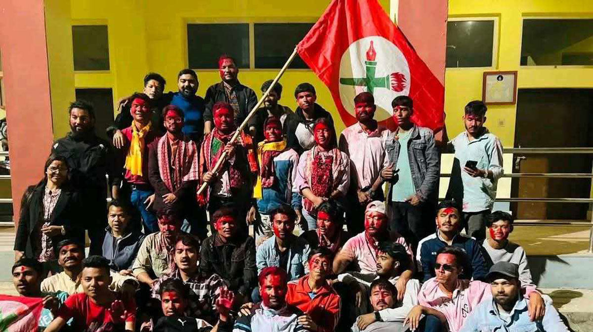 मध्यपश्चिम विश्वविद्यालयको स्ववियु चुनावमा नेविसंघको जित