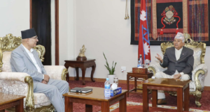 अर्थमन्त्रीले गरे बजेटबारे राष्ट्रपतिलाई ब्रिफिङ