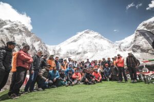 शर्माको संयोजनमा सगरमाथा बेसक्याम्पमा विशेष संवाद