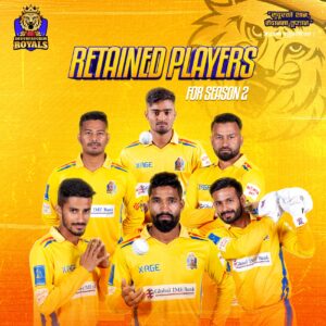 सुदूरपश्चिम रोयल्सले रिटन गर्‍यो ६ खेलाडी