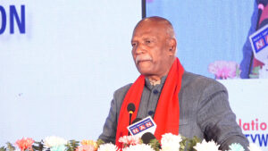 महिन्द्रराय यादवलाई नेसपाको लागो र झण्डा प्रयोग नगर्न अनुरोध