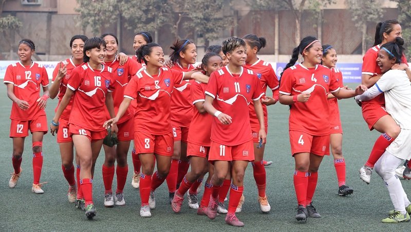 साफ यू २० महिला च्याम्पियनसिप टोलीको घोषणा