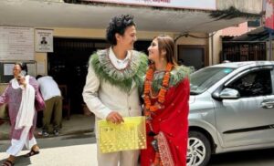 आयुष र एलिजेले गरे कानुनी विवाह