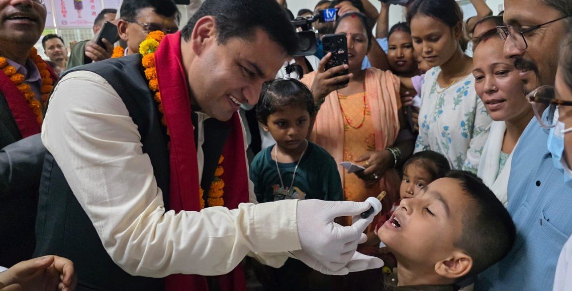 नेपाल रुबेला–मुक्त देश घोषणा हुनु गर्वको विषय भएको स्वास्थ्यमन्त्री पौडेलको दाबी