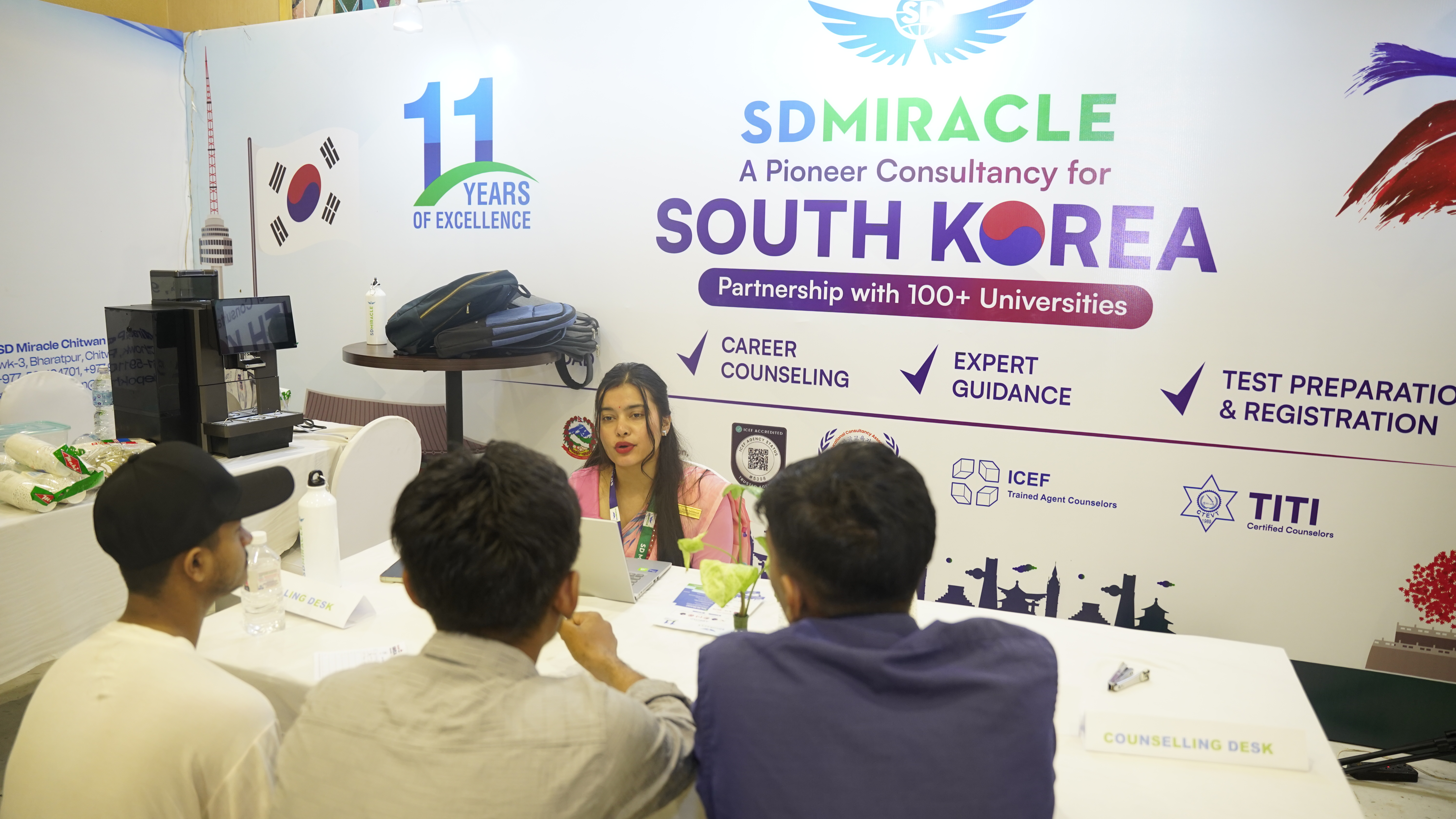 यस्तो भयो बृहत कोरिया शैक्षिक मेला [फोटो फिचर]