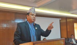 बागमतीका सभामुख भवनकुमार पाठकद्वारा राजीनामा