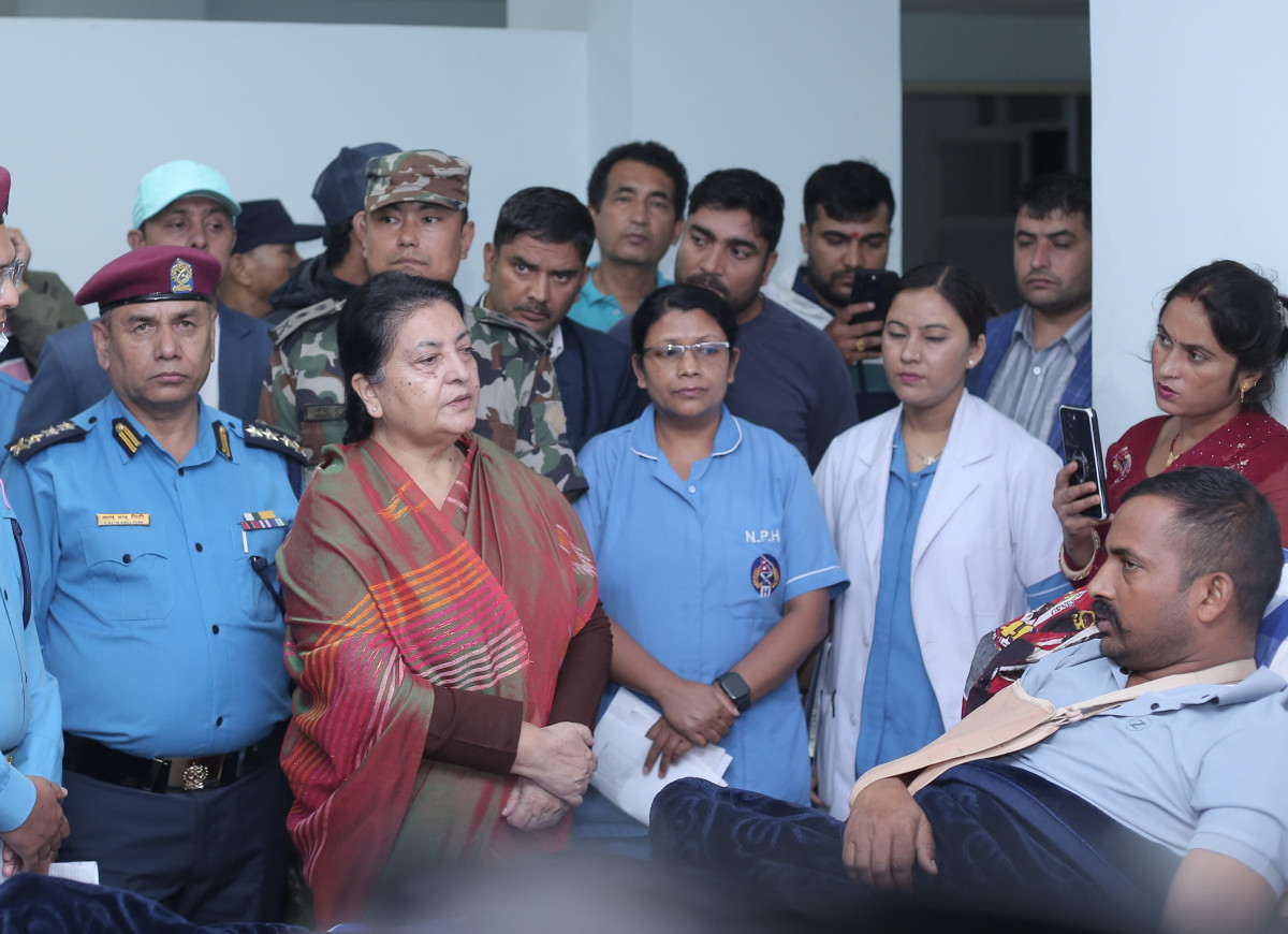 जेन जीको आवरणमा हिंसा भड्काइयो, राष्ट्रिय सम्पतीको यसरी विध्वंश गरेर देशको विकास हुँदैनः विद्यादेवी भण्डारी