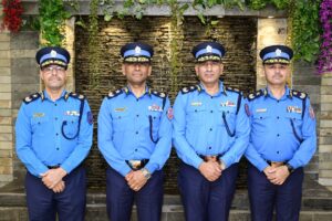 चार जना एआईजीलाई दर्ज्यानी चिन्ह प्रदान