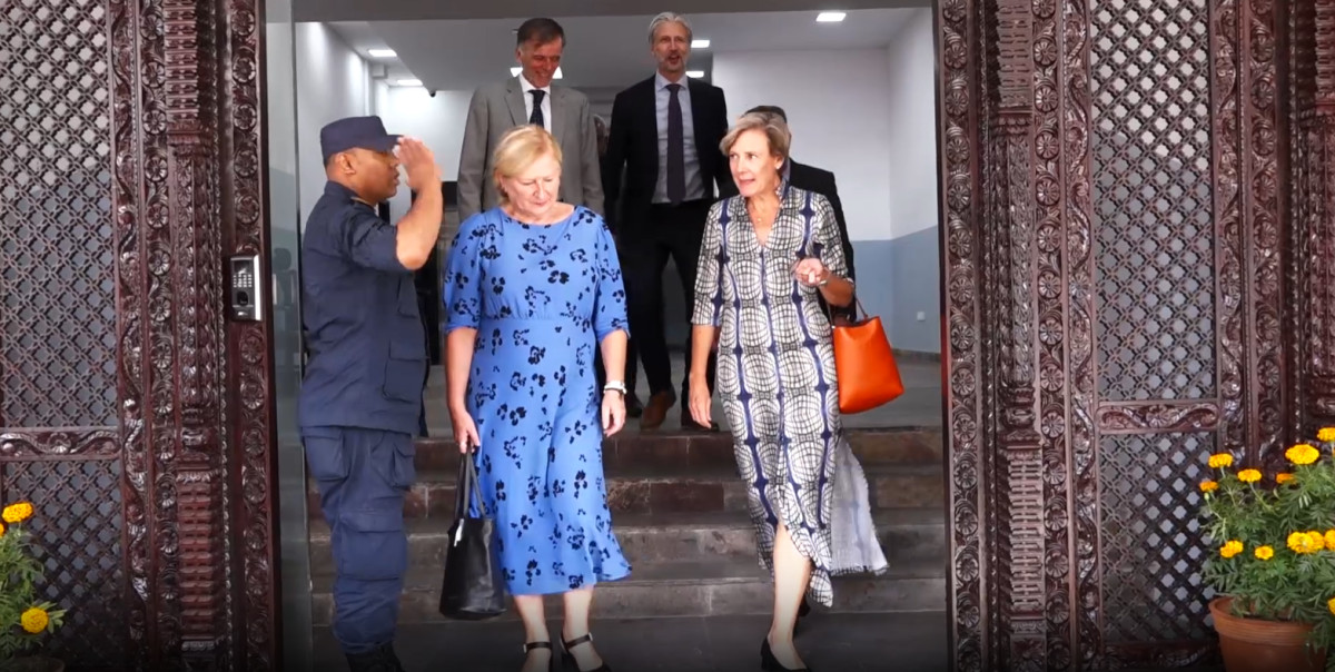 गृहमन्त्रीसँग ५ देशका राजदुतको भेट, सुरक्षा प्रमुखहरुसँग पनि छलफल