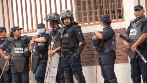 जेन–जीको गतिविधि बढ्न थालेपछि  काठमाडौंको सुरक्षा कडा