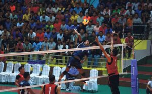 पदक जित्ने लक्ष्यसहित बंगलादेश यात्रामा लाग्दैछ नेपाली भलिबल टोली