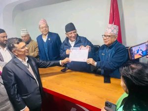 नेपाली कम्युनिस्ट पार्टीलाई निर्वाचन आयोगले दियो दलको मान्यता