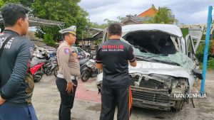 इण्डोनेसियाको बालीमा सवारी दुर्घटनामा ५ चिनियाँ नागरिकको मृत्यु