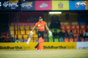 बोपोराको अर्धशतकमा चितवनले लुम्बिनीलाई दियो १४३ रनको लक्ष्य