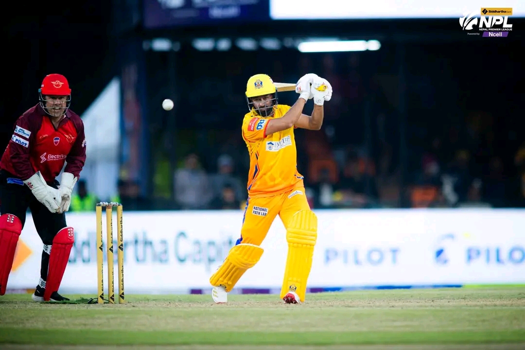 पोखरासामु सुदूरले पस्कियो १९४ रनको लक्ष्य