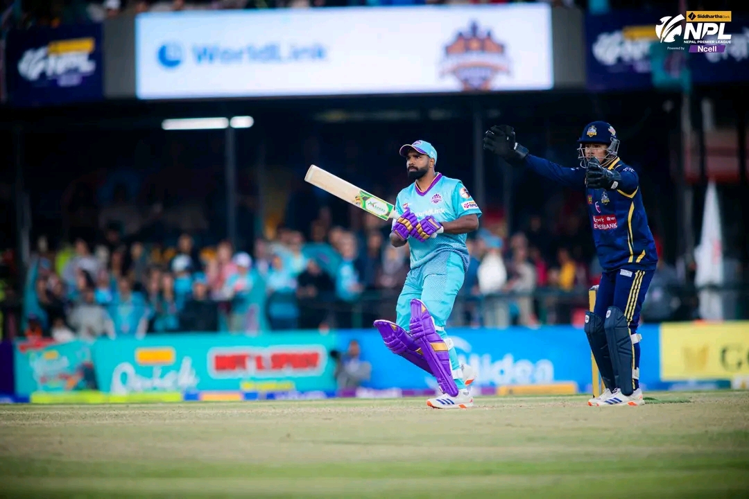 करणको बिष्फोटिङ ब्याटिङमा काठमाडौंले लुम्बिनीलाई दियो १५८ रनको लक्ष्य