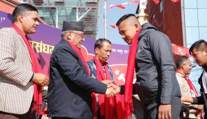 नेकपालाई अब एक नम्बरको पार्टी बनाउन कसैले रोक्दैन : प्रचण्ड