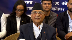 नेपालमा बंगलादेश र म्यानमारमा जस्तो चुनाव हुन नदिने सिलसिला शुरु भयोः ओली