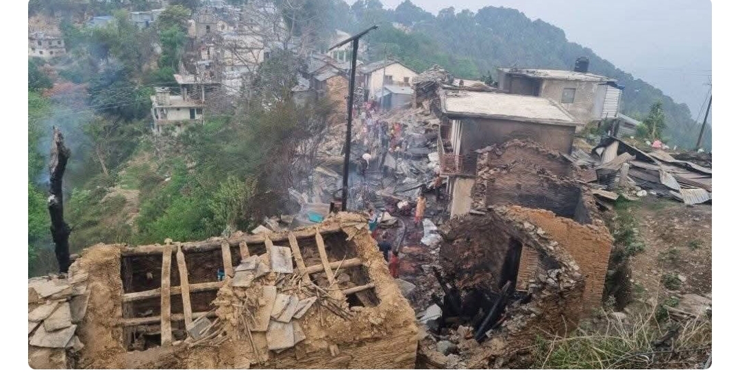 सुदूरपश्चिम सरकारले आगलागी पीडितलाई आठ लाख सहयोग गर्ने