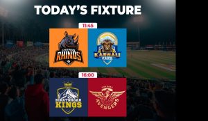 एनपीएलमा आज : पहिलो खेल चितवन र कर्णालीबीच, दोस्रोमा भिड्दैछन् पोखरा र विराटनगर