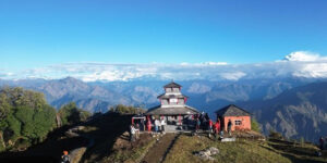 धार्मिक पर्यटकीयस्थल तिनचुलेमा पूर्वाधार निर्माण