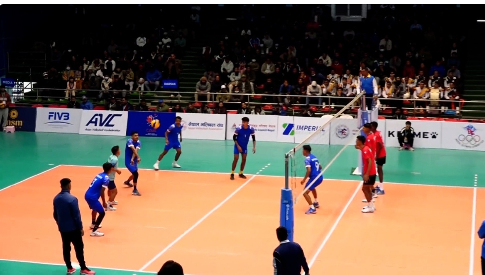 एनभीए भलिबलमा सातौंपल्ट च्याम्पियन हेल्प नेपाल उत्कृष्ट शुरुवात