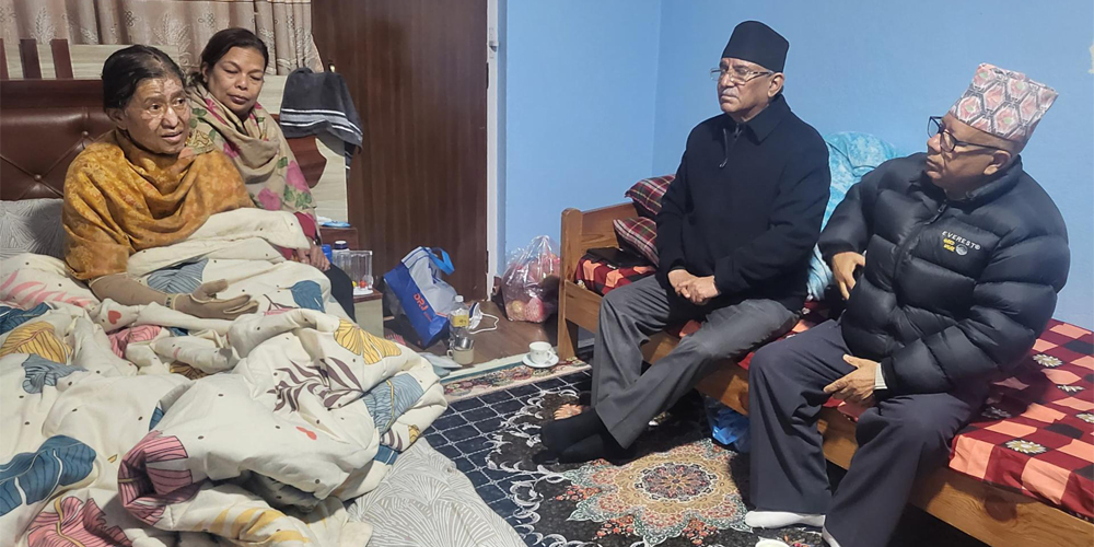 पूर्वप्रम खनालकी पत्नीको स्वास्थ्य सुधारोन्मुख