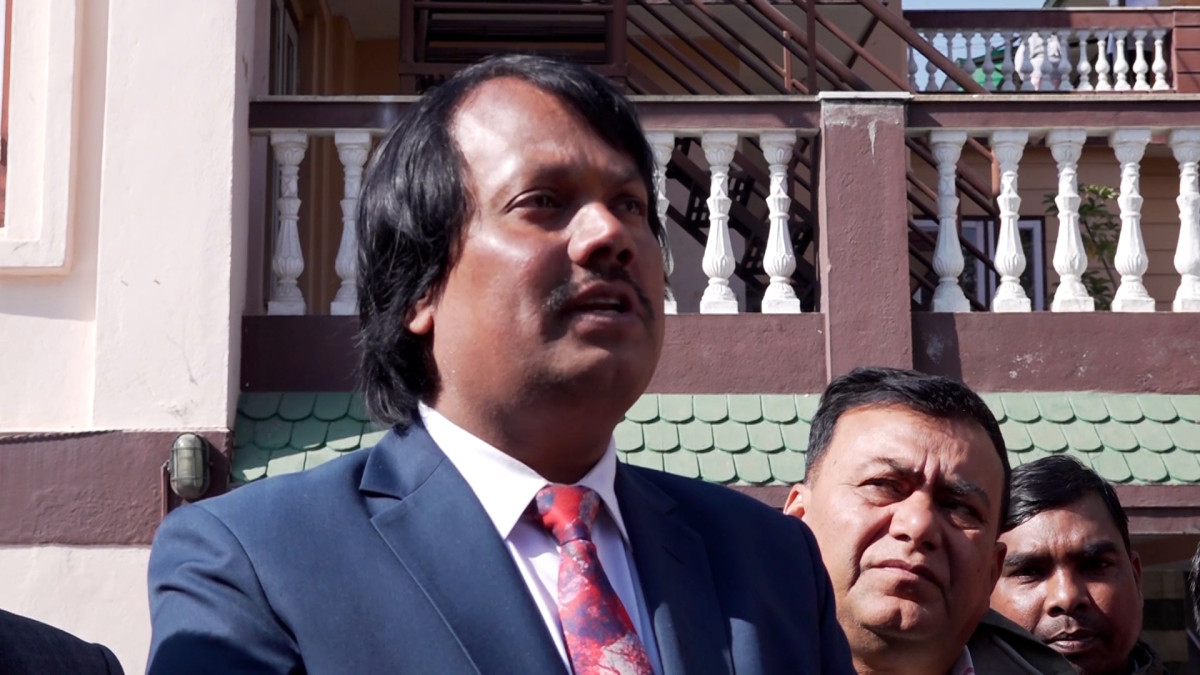 फागुन २१ मै निर्वाचन हुनुपर्छः अध्यक्ष राउत