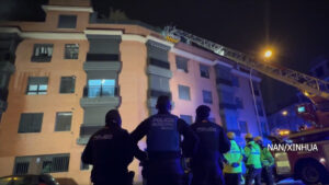 म्याड्रिडको एक अपार्टमेन्टमा आगलागी हुँदा तीन जनाको मृत्यु