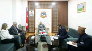 प्रधानमन्त्री कार्कीसँग इजरायली राजदूतको शिष्टाचार भेट