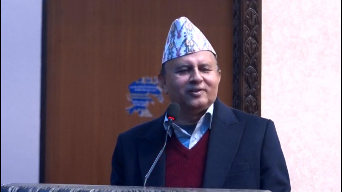 निर्वाचन मुलुकलाई ‘जलाउने’ र ‘बनाउने’ शक्तिबीचको लडाईं होः एमाले महासचिव पोखरेल