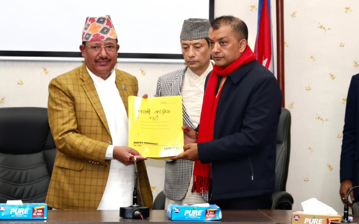 गगन थापा नेतृत्वको कांग्रेसले दियो विशेष महाधिवेशनको निर्णय अध्यावधिकका लागि निवेदन