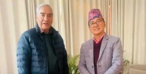 लिङ्देन र देउवाबीच भेटवार्ता