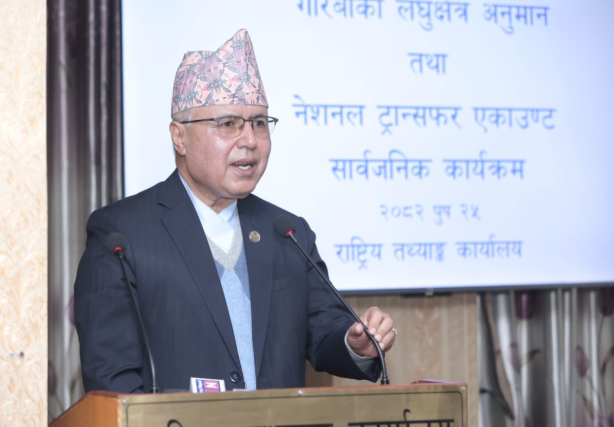 सही तथ्यांकले मात्रै असल नीति निर्माण सकिन्छः अर्थमन्त्री खनाल