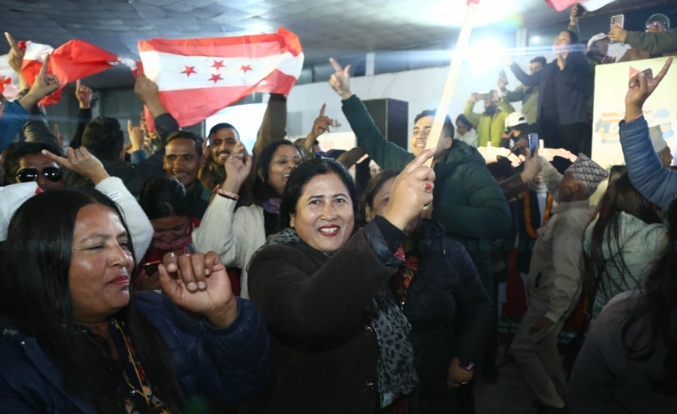 कांग्रेस विशेष महाधिवेशनमा नाचगान र रमाइलो