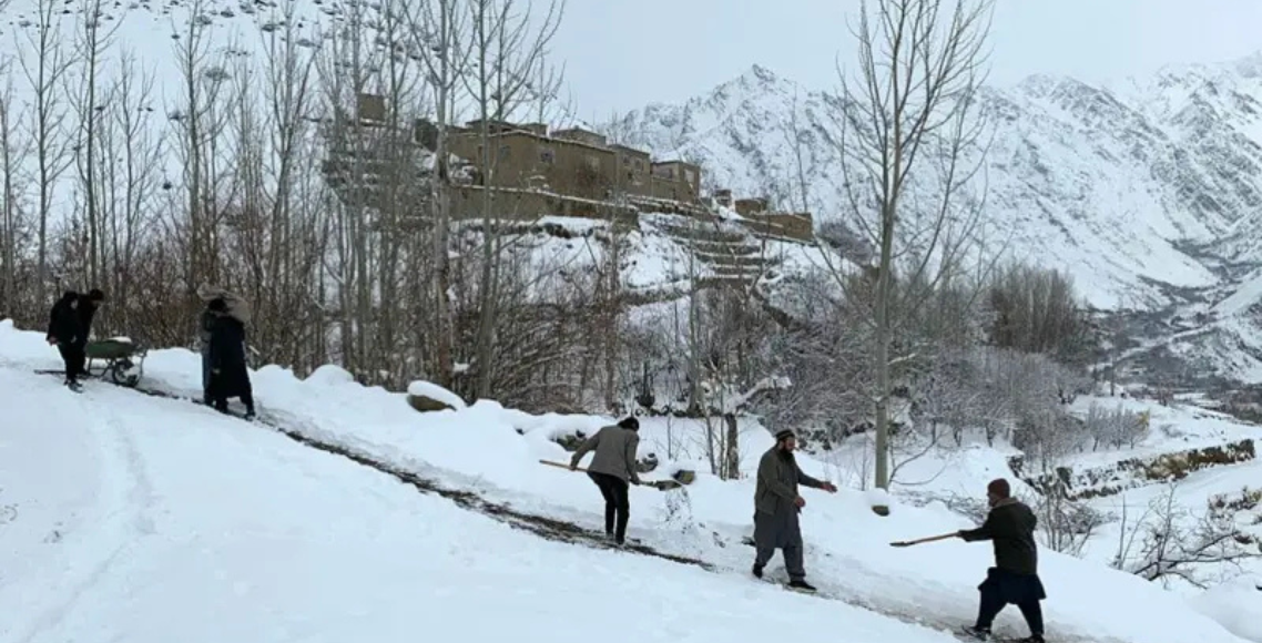अफगानिस्तानमा भीषण हिमपात र वर्षा, ३ दिनमा ६१ जनाको मृत्यु