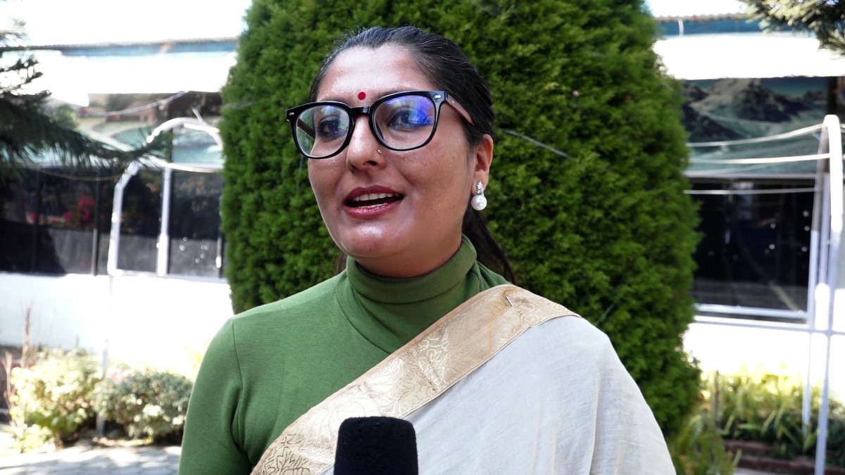 काठमाडौं–२ बाट प्रतिनिधि सभा चुनाव लड्ने राप्रपा नेतृ कुन्ती पोखरेलको घोषणा