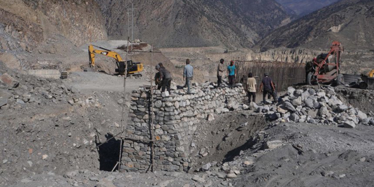 चिसोका कारण मुस्ताङमा विकास निर्माणको काम ठप्प