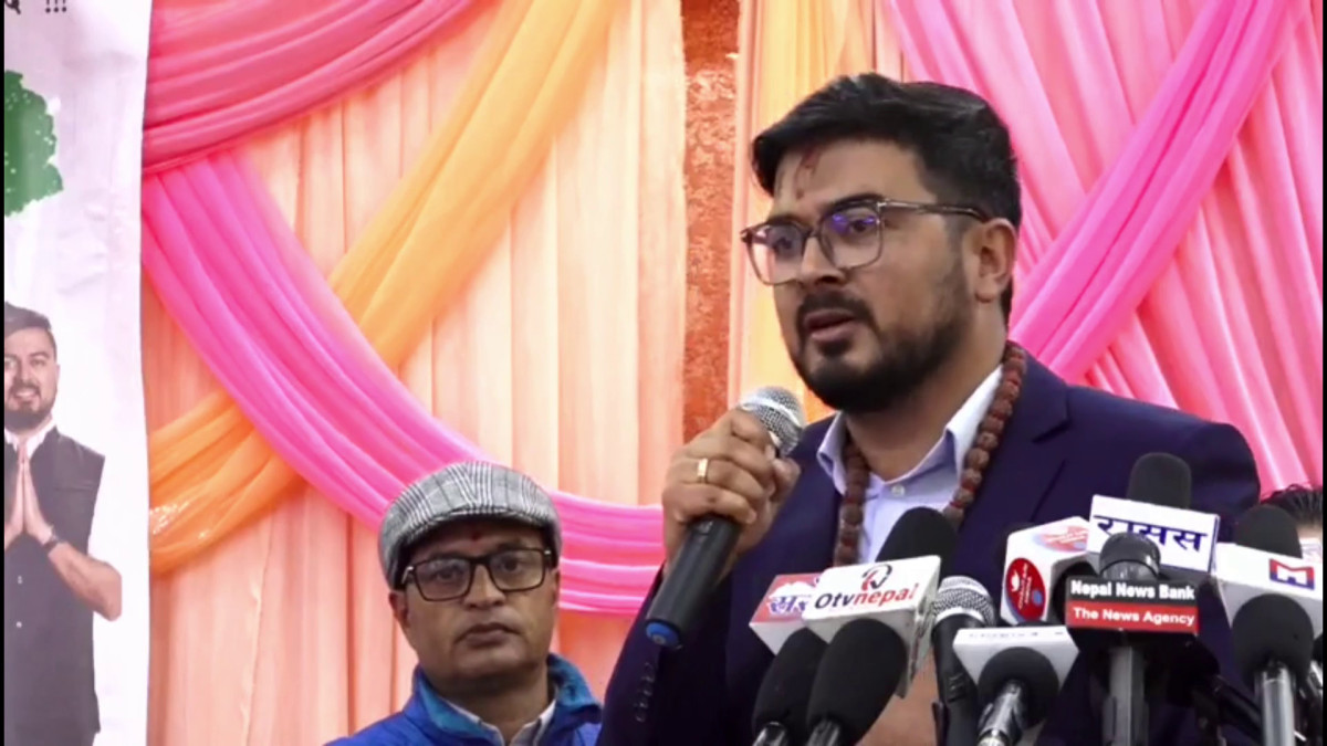 काठमाडौं ४ का काँग्रेस उम्मेदवार तिमल्सेना भन्छन्ः राम पाँच वर्ष मिसनमा जानुभएको छ, भरत बनेर अयोध्या सम्हाल्छु