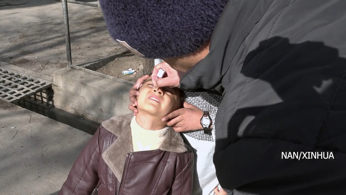 अफगानिस्तानद्वारा सन् २०२६ को पहिलो पोलियो खोप अभियान शुरु