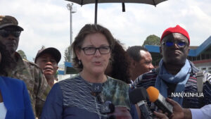 युद्धविराम अनुगमन संयन्त्र अघि बढेसँगै मोनुस्को प्रमुखद्वारा गोमाको भ्रमण