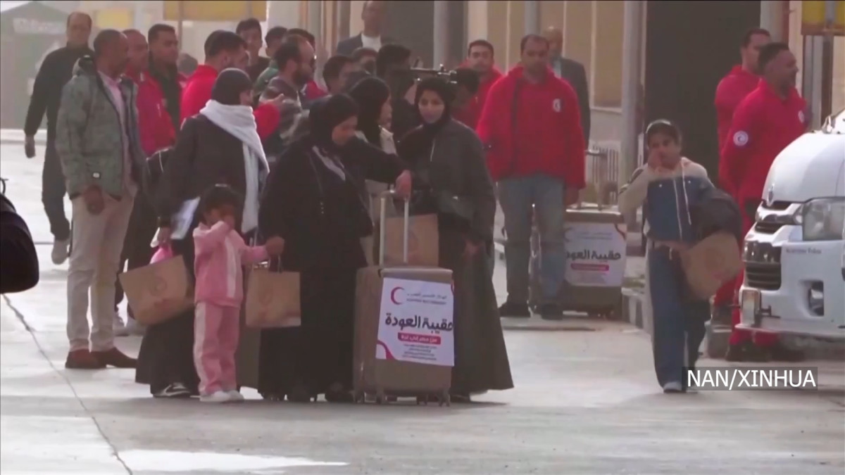 इजिप्टमा गजाका घाइते र बिरामी प्यालेस्टिनीहरूको भर्ना शुरु